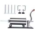thumbnail image 1 of Luzkey Commercial Sausage Stuffer Stainless Steel Meat Grinder for Hot Dogs Kitchen, 1 of 8