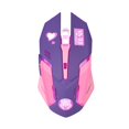 thumbnail image 1 of Silent Design Mouse Usb Wired Mouse 3200dpi Adjustable Gaming Mouse 6 Ergonomics Plug Play Laptop Mice Computer Accessories Wired Silent Mouse, 1 of 8