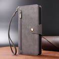 thumbnail image 4 of Case for Google Pixel 4 Magnetic Leather Zipper Wallet Cover Card Holder, 4 of 5