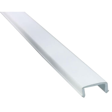 JR Moulure de Garniture 11421 Philips; Longueur de 8 Pieds; Blanc; Plastique