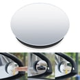 thumbnail image 3 of 2 Pcs Miroir de Voiture Miroir Convexe Angle Mort Rétroviseur Auto Miroirs Grand Angle, 3 of 12
