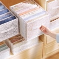 thumbnail image 4 of Fridja Organisateur de Vêtements pour Garde-Robe, Organisateur de Vêtements à Compartiments avec Support, Organisateur de Tiroir à Lessive Pliable et Lavable avec Poignée, 4 of 5