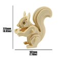 thumbnail image 4 of Child 3D Three-dimensional DIY Woodiness Early ducation Toys Model Puzzle, 4 of 6