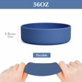 thumbnail image 3 of Linkidea Water Bottle Boot Compatible with YETI Rambler Bottle 36oz, Silicone Anti-Slip Water Bottle Bottom Sleeve Cover Protector, Bottle Bumper, 3 of 6
