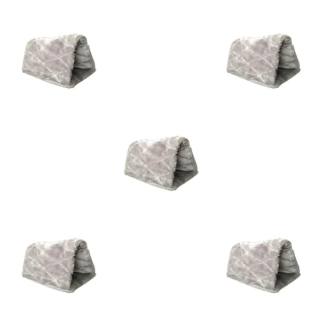 Decodeary Universal And Durable Bird Cage With Soft Fabric For Canaries And Parrots gray S (17x16x12cm) 5Set