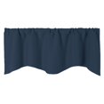 thumbnail image 2 of veasfak Curtain Valance Kitchen Cafe Curtains Kitchen Curtain Panel Easter Dark Blue, 2 of 7