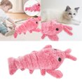 thumbnail image 4 of Binwennn Rocking Lobster Pet Chewing Toy Modeling USB Charging Interactive Pet Toy Cat Enrichment Squeaky for Large Dogs Pug Cute Cat for Real Automatic Dog for Boom Dog Food Rolling Puppy Cat Clothes, 4 of 7