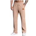 thumbnail image 1 of BLCHUNen Mens Sweatpants Fleece Drawstring Elastic Waist Straight Leg Athletic Gym Running Sports Workout Pants, 1 of 5