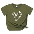 thumbnail image 2 of Jsaierl T-Shirts Imprimés Amour de la Saint-Valentin pour Femmes Été Manches Courtes Col Rond T-Shirts Mignons Polyvalents Confortables Doux, 2 of 3