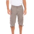 thumbnail image 3 of Shorts Cargo pour Hommes à Coupe Classique, devant Plat, en Sergé 100 % Coton, 3 of 6
