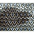thumbnail image 4 of oneOone Viscose Chiffon Fabric Chevron & Swirl Ikat Print Sewing Fabric BTY 42 Inch Wide, 4 of 4