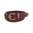 thumbnail image 1 of CTM®  Elastic Braided Stretch Belt (Women's), 1 of 4