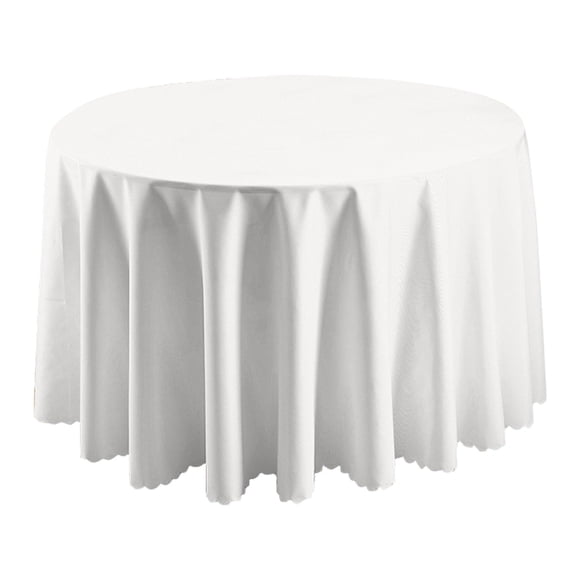 Mohdy Picnic Party Polyester Tablecloth,Plain Weave Crochet Tablecloth,Family Round Tablecloth (1.8M Diameter),Pet Tablecloth for Picnic Party Family Plain Crochet Tablecloth