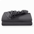 thumbnail image 1 of Bare Home 2-Pack Fitted Sheets - Premium 1800 Collection - Ultra-soft - Deep Pocket - Short Queen, Forged Iron Gray, 1 of 8