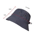 thumbnail image 3 of Women Sun Hat Wide Brim Protection Beach Hat Adjustable Bucket Hat Summer Hats, 3 of 4