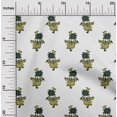 thumbnail image 1 of oneOone Polyester Lycra Fabric Leaves & Floral Block Fabric Prints By Yard 56 Inch Wide, 1 of 5