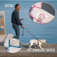 thumbnail image 2 of Dog Raincoat For Dog Cat Raincoat Pet Raincoat For Dog Rain Coat Dog new K6P9, 2 of 8