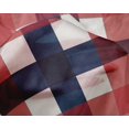 thumbnail image 4 of oneOone Silk Tabby Blue Fabric Gingham Check Craft Projects Decor Fabric Printed By The Yard 42 Inches Wide, 4 of 4