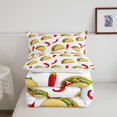 thumbnail image 5 of YST Cartoon Lemon Bedding Set For Adult Teens,Summer Tropical Fruit Down Comfortert,Hawaii Rustic Food Comforter Set,Yellow Botanical Pattern Duvet Set For All Season,Lightweight Full Size, 5 of 5
