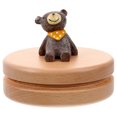thumbnail image 1 of Wooden Box Baby Teeth and Lanugo Container Memorial Box Case Baby Shower Gift, 1 of 9