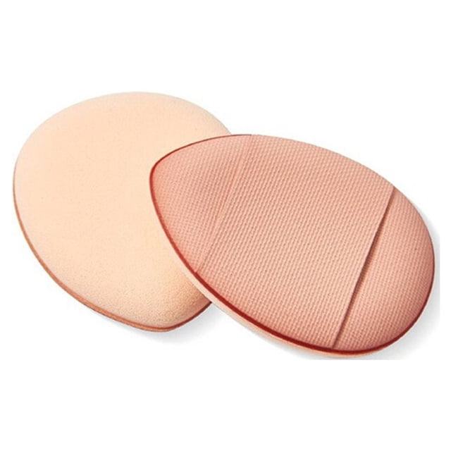 Baohd Poudre pour le Visage pour Femme Fond de Teint Houppette Réutilisable Maquillage Sec Humide Cache-Cernes Éponge Cosmétiques Universel Ménage Professionnel Brun Clair