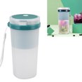 thumbnail image 4 of Electric Juicer Cup, 1500mAh Mini Blender Cup Portable  For Traveling Green, 4 of 8