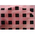 thumbnail image 4 of oneOone Cotton Silk Fabric Gingham Check Printed Craft Fabric BTY 42 Inch Wide, 4 of 4