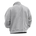 thumbnail image 3 of FAIWAD Men's Sweatshirt Long Sleeve Drop Shoulder Casual Sweatshirt Half Zip Plus Size Pullover Tops, 3 of 3