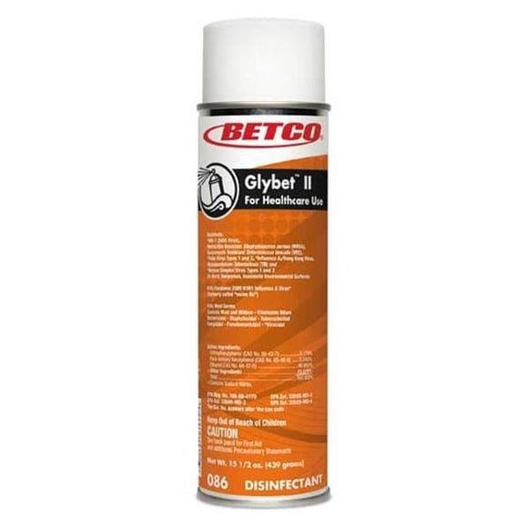 Meyer Shop Supplies MSS08623-00 12 Bombes Aérosol Glybet II pour Soins de Santé Désinfectant Aérosol