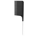 thumbnail image 2 of Peigne de Cheveux pour le Tissage, Coiffure Salon de Coiffure Professionnel Peigne Coiffeur en Acier Inoxydable Peigne de Queue pour Salon de Coiffure à la Maison, 2 of 8
