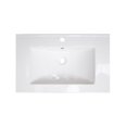 thumbnail image 2 of 24-in. W 1 Hole Ceramic Top Set In White Color AI-24676, 2 of 9