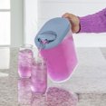 thumbnail image 4 of Sterilite Plastic Pitcher Blue Atoll Lid and Tab with Clear Base and Handle, 4 of 7