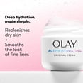 thumbnail image 3 of Olay Active Hydrating Cream, Face Moisturizer, 3 of 9