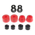 thumbnail image 2 of PU Choc Planche à Roulettes Rondelles de Remplacement de Bague Portent Résistant Écrous Camion Planche à Roulettes Longboard Accessoire - Rouge, 2 of 10