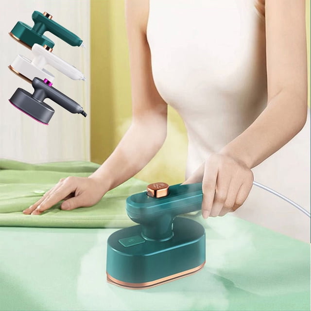 Portable Handheld Travel Steamer for Clothes - Mini Wrinkle Remover with 50ml Tank & US Plug for Silk, Cotton, Linen