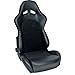 thumbnail image 2 of Procar By Scat 80-1615-71 Seat SPORTSMAN PRO (TM) SERIES 1615 Driver/ Passenger Side; Reclining; Racing; Black Velour; Black Vinyl; With Molded Headrest; Requires Seat Adapter Bracket, 2 of 2