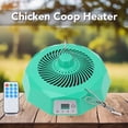 thumbnail image 3 of Pets Adjustable Temperature Chicken Heat Lamp with Remote Control, Energy Saving Chicken Warmer Lamp, Multiple Safety Protections, ABS Material, CR2025 Battery, 3 of 7