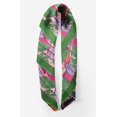 thumbnail image 2 of Bimba Womens Rectangular Printed Cotton Voile Scarf Neck Head Wrap-40 x 40 Inches, 2 of 7