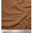 thumbnail image 1 of Soimoi Modal Satin Fabric Plus Sign Small Printed Craft Fabric by The Yard 42 Inch Wide, 1 of 3