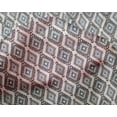 thumbnail image 4 of oneOone Silk Tabby Fabric Argyle Style Ikat Printed Craft Fabric BTY 42 Inch Wide, 4 of 4