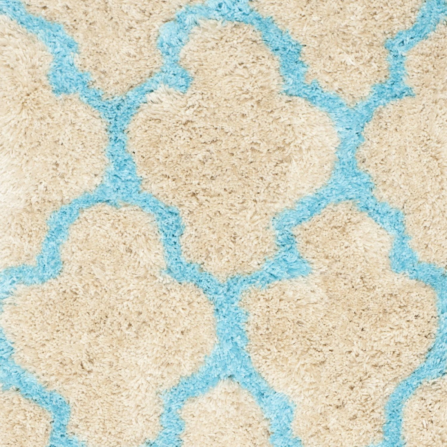 Safavieh Barcelona Anabelle Tapis Peluche Shag Géométrique