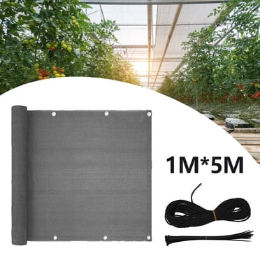 CNKOO 3x16ft Garden Balcony Patio Privacy Shade Net Fence Panel Cover Protection 98%