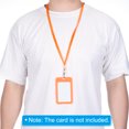 thumbnail image 5 of Unique Bargains Polyester Flat Strap Neck Lanyards with Clip Swivel Hook Orange 20 Pack, 5 of 5