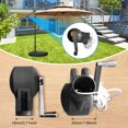 thumbnail image 3 of CHOK Accessoires pour Parasol de Patio Accessoires pour Parasol d'Extérieur Fixation à Pince pour Parasol d'Extérieur pour Balcon Parasol de Patio Support de Direction pour Pique-Nique, 3 of 10