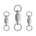 thumbnail image 4 of pitrice 25Pcs Ball Bearing Fishing Swivel Connectors Duty Rings Ring Carp 6 Heavy Silver 6, 4 of 6