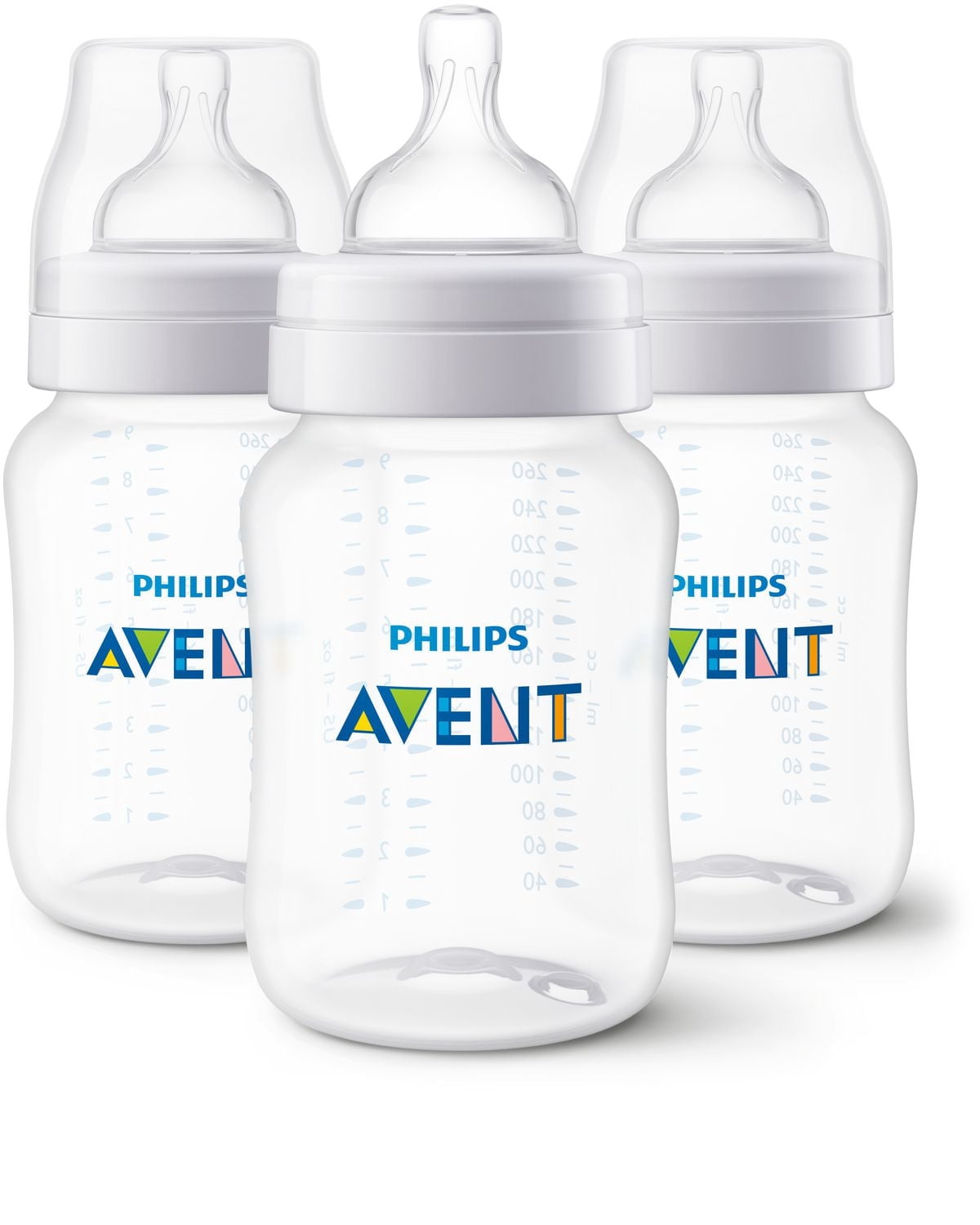 Biberon anti-colique Philips Avent, 3x9oz Biberons, SCY103/03