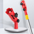 thumbnail image 2 of Paint Brush Extension Multi-Angle Paint Brush Extender Extension Pole Attachment Retractable Paint Roller Extension Pole, 2 of 6