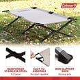 thumbnail image 3 of Coleman 765353 Lit de Camp Style Militaire Trailhead II, 3 of 7