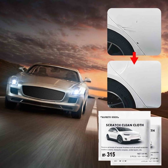 Car Scratch Repair Cloth, Auto Paint Scratch Remover, Quick Repair Polishing Cloth, Car Paint Restoration Tool, Scratch Repair Artifact, Easy Use Paint Brightening Cloth
