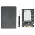 thumbnail image 1 of Hard Drive Reader,SSD Enclosure MSATA to SSD Adapter Box SSD Hard Disk Adapter Box Custom Engineered, 1 of 8